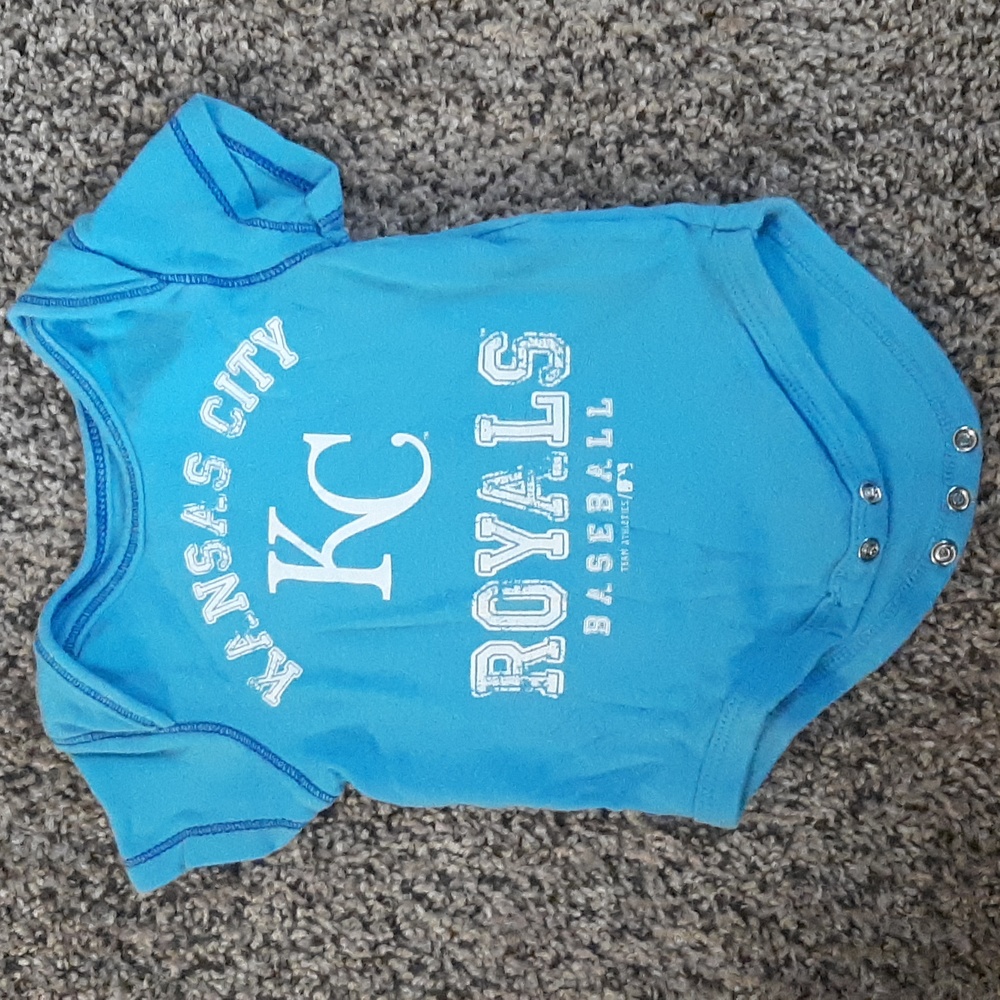 MLB Kansas City Royals Unisex Onesie (0 - 3 months)